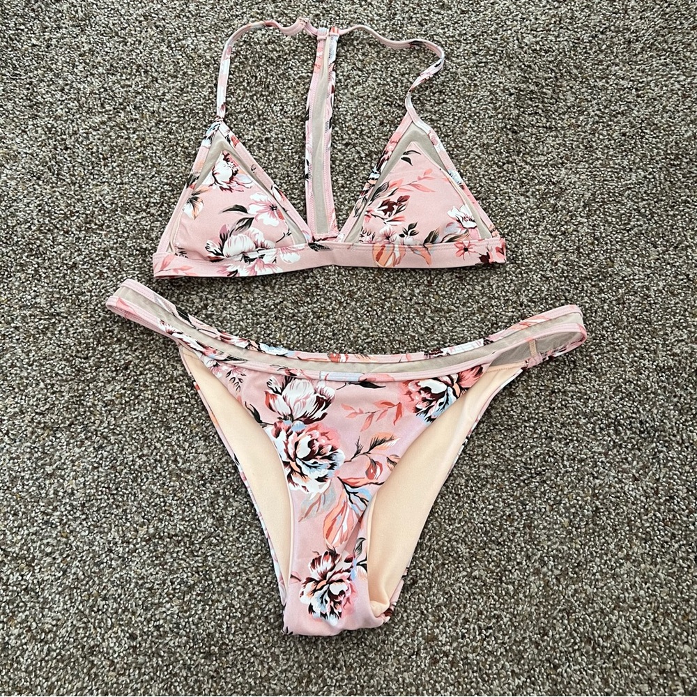 Cute floral bikini